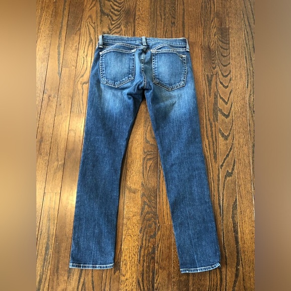 Rag & Bone Women’s 26 Tomboy Distressed Burnley Wash Mid-Rise Skinny Jeans- EUC! - Picture 14 of 15